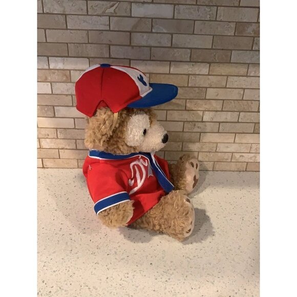 Rare htf Duffy with disney jersey and hat plush B25 - Picture 2 of 9